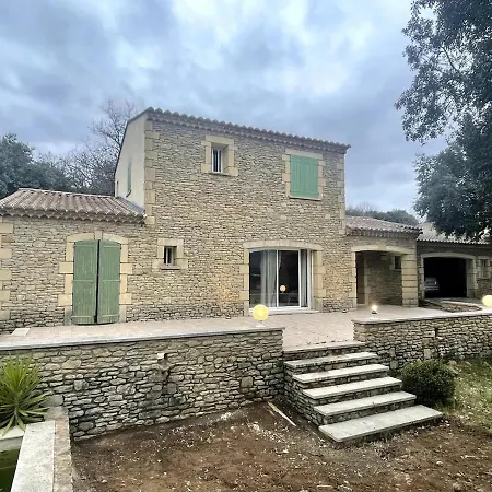 Villa Uzes - Climatisation, Piscine Et Petanque * Vallabrix