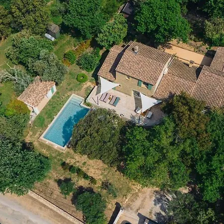 빌라 Uzes - Climatisation, Piscine Et Petanque