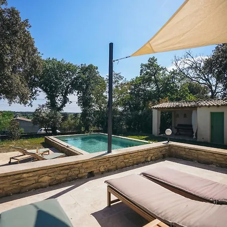 Uzes - Climatisation, Piscine Et Petanque 빌라