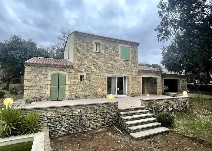 Villa Uzes - Climatisation, Piscine Et Petanque * Vallabrix